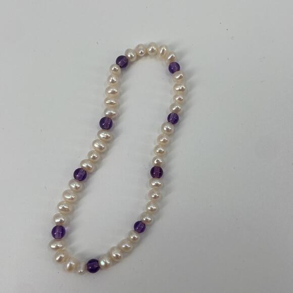 Handmade real pearl bracelet - Picture 2 of 3
